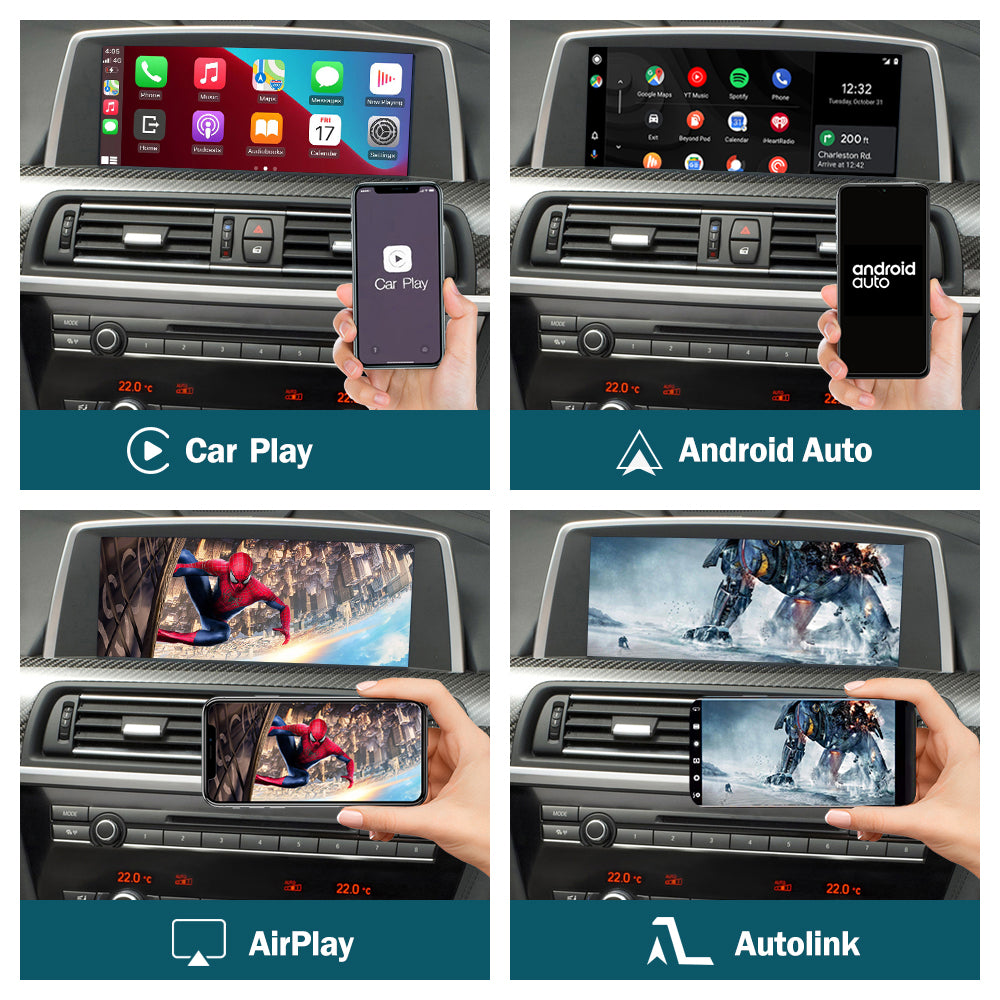 Wireless CarPlay Android Auto For BMW NBT Series 1 2 3 7 X4 X5 X6 i3