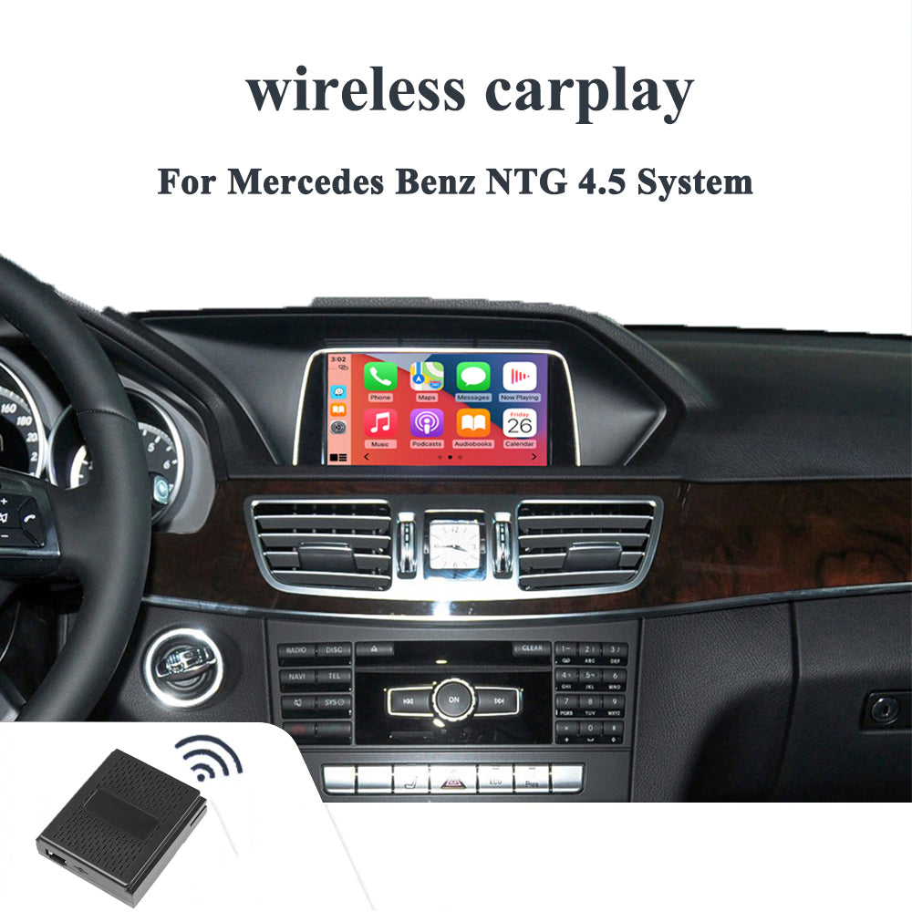 Wireless CarPlay AI Box for Mercedes Benz NTG 4.5 With Android Auto