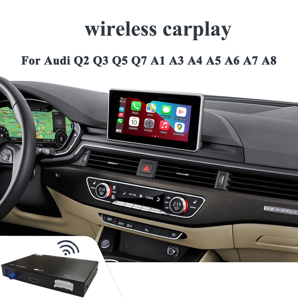 Wireless CarPlay Android Auto For Audi Q2 Q3 Q5 Q7 A1 A4 A5 A6 A7 A8