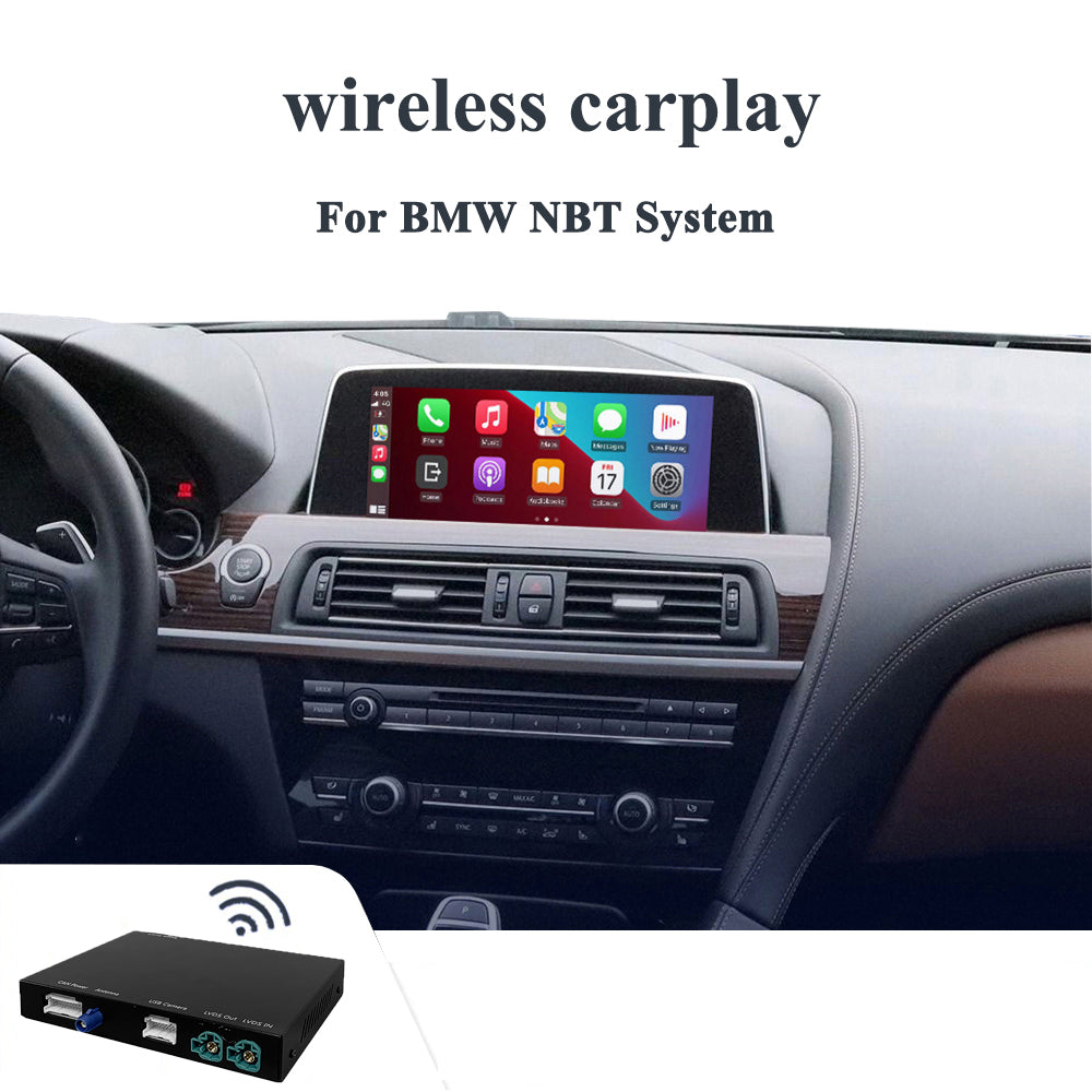 Wireless CarPlay Android Auto For BMW NBT Series 1 2 3 7 X4 X5 X6 i3