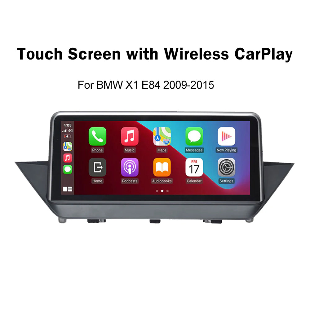 Wireless CarPlay Android Auto For BMW X1 E84 Multimedia Touch Screen