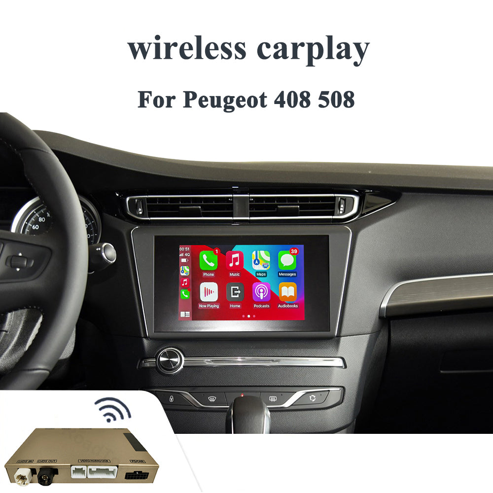 Wireless CarPlay Android Auto For Peugeot 408 508 Android Auto